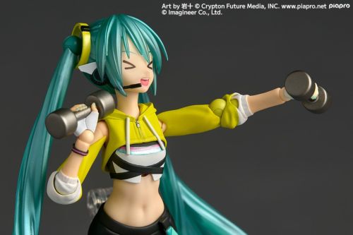 Hatsune Miku,Fit Boxing, Amazing Yamaguchi, Revoltech Kaiyodo