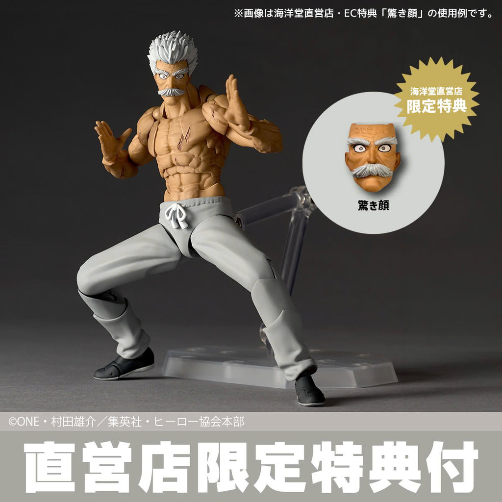 Kaiyodo Revoltech Amazing Yamaguchi Silver Fang Actionfigur 155mm+ Bonus