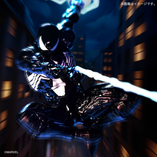 Revoltech Amazing Yamaguchi Symbiote Spider-Man Actionfigur 160 mm