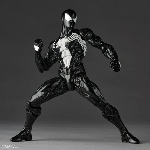 Revoltech Amazing Yamaguchi Symbiote Spider-Man Actionfigur 160 mm