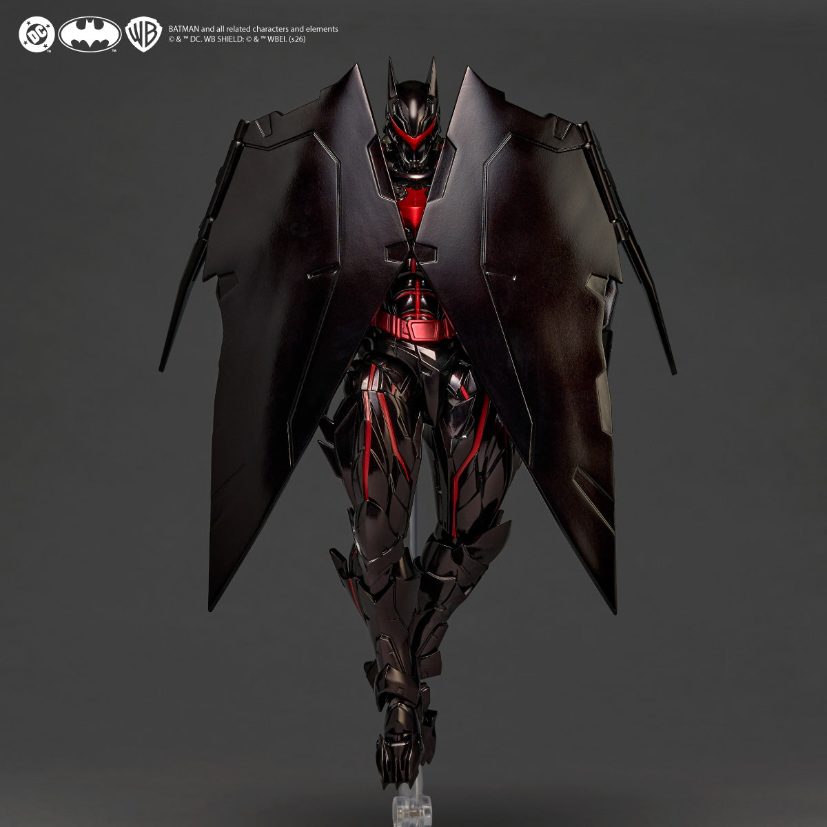 Kaiyodo Amazing Yamaguchi Hellbat Batman Actionfigur 190mm PVC Modell