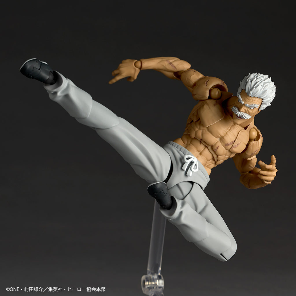 Kaiyodo Revoltech Amazing Yamaguchi Silver Fang Actionfigur 155mm