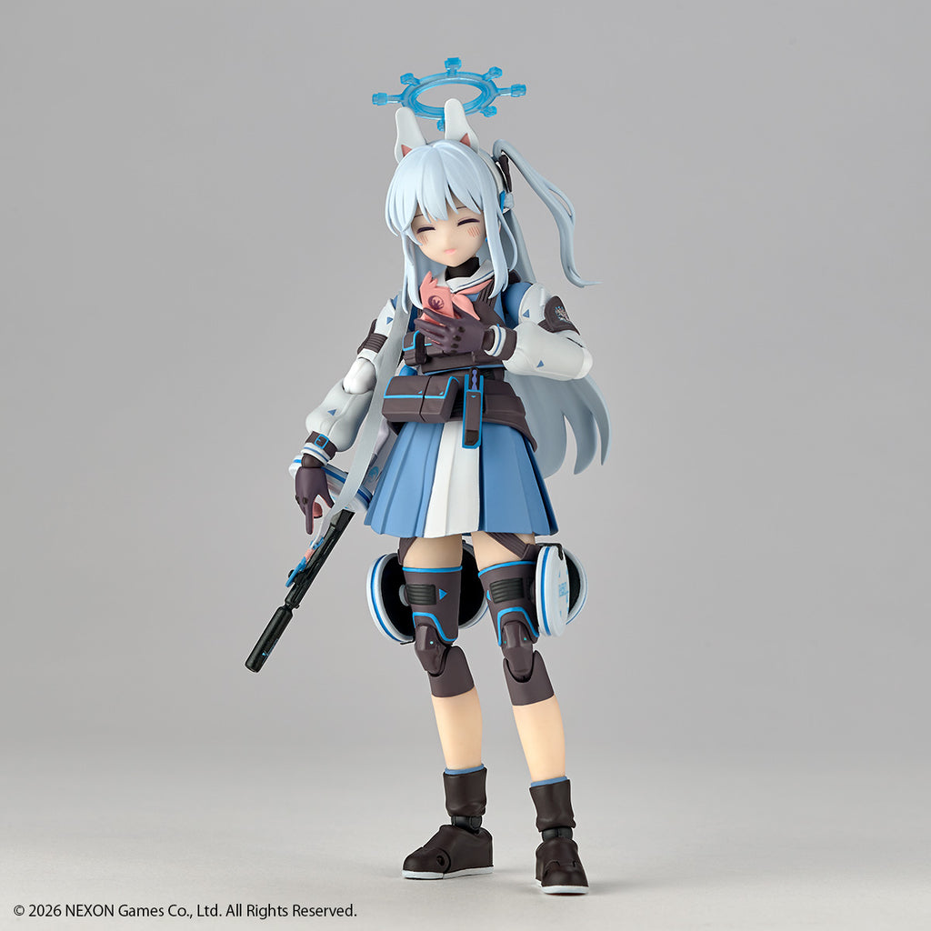 Kaiyodo Revoltech Miyako Blue Archive PVC Actionfigur 145mm