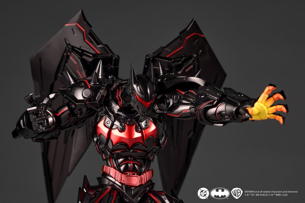 Kaiyodo Amazing Yamaguchi Hellbat Batman Actionfigur 190mm PVC Modell