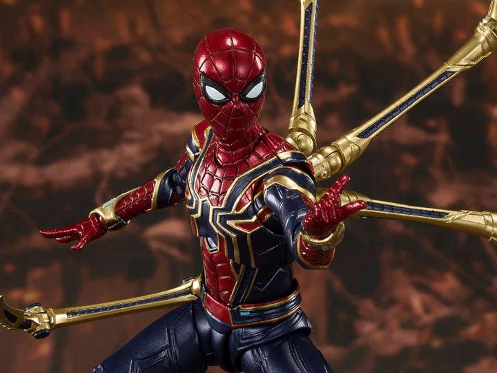 S.H. Figuarts Iron Spider Actionfigur Spider-Man Final Battle Edition Figur
