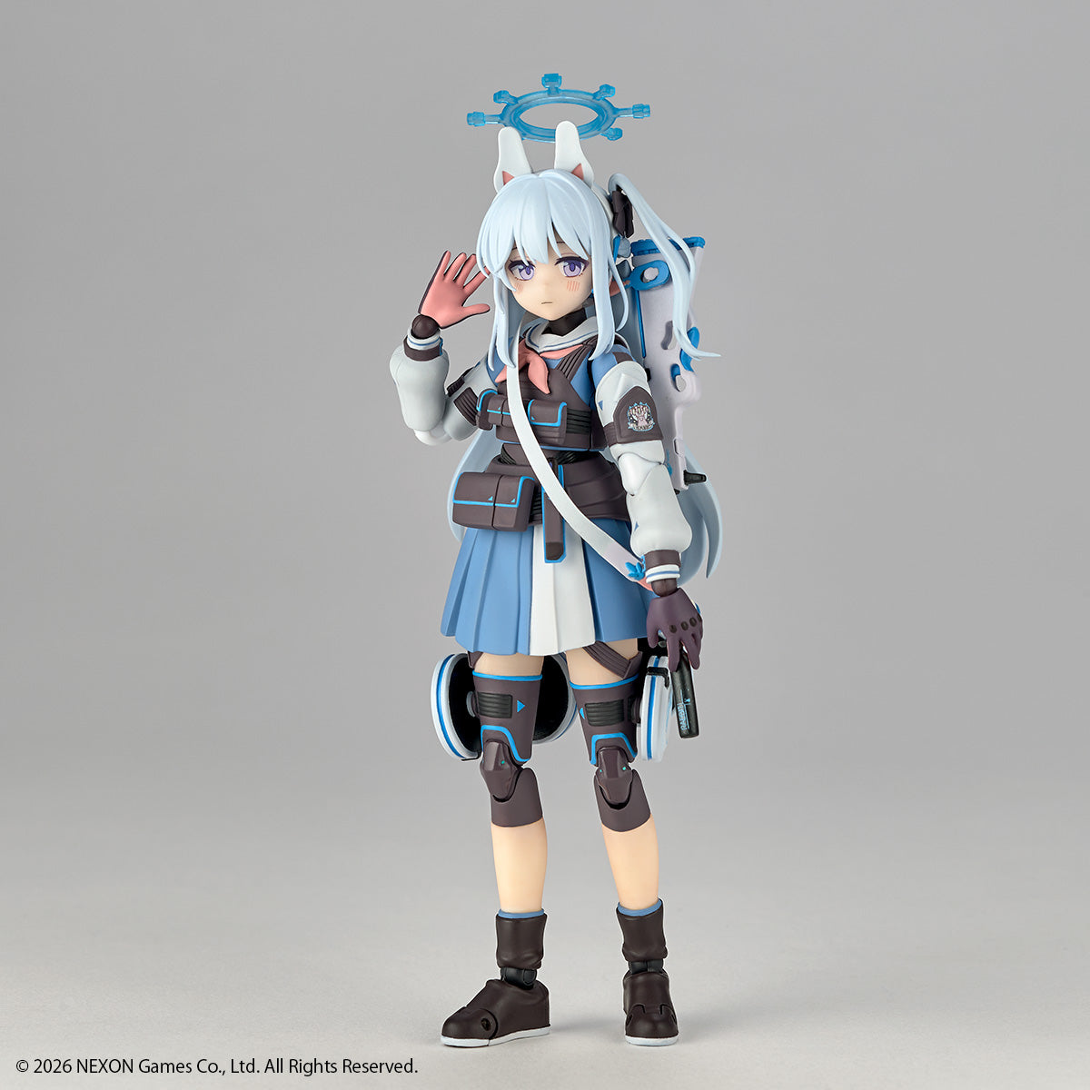 Kaiyodo Revoltech Miyako Blue Archive PVC Actionfigur 145mm