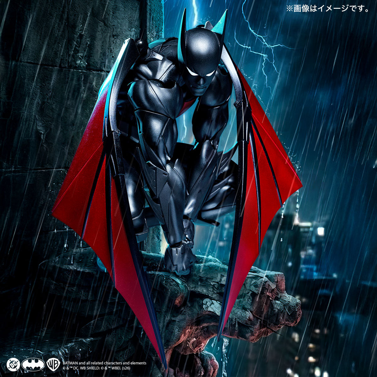 Kaiyodo Revoltech Amazing Yamaguchi Batman Beyond Classic Ver. Actionfigur