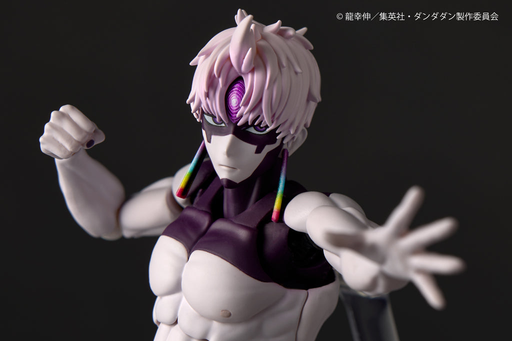 Kaiyodo Revoltech Dandadan Jiji (Transformation) Detailgetreue Actionfigur 160mm