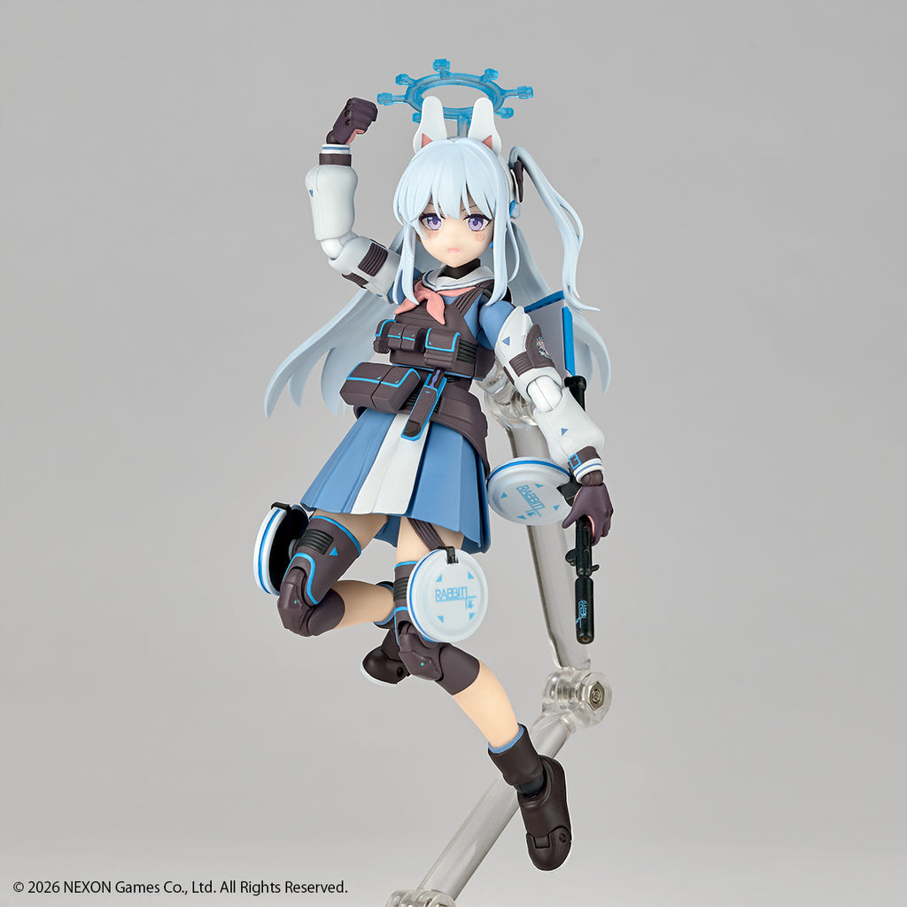 Kaiyodo Revoltech Miyako Blue Archive PVC Actionfigur 145mm
