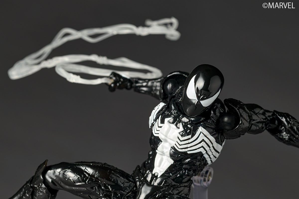 Revoltech Amazing Yamaguchi Symbiote Spider-Man Action Figure Limited Bonus Set