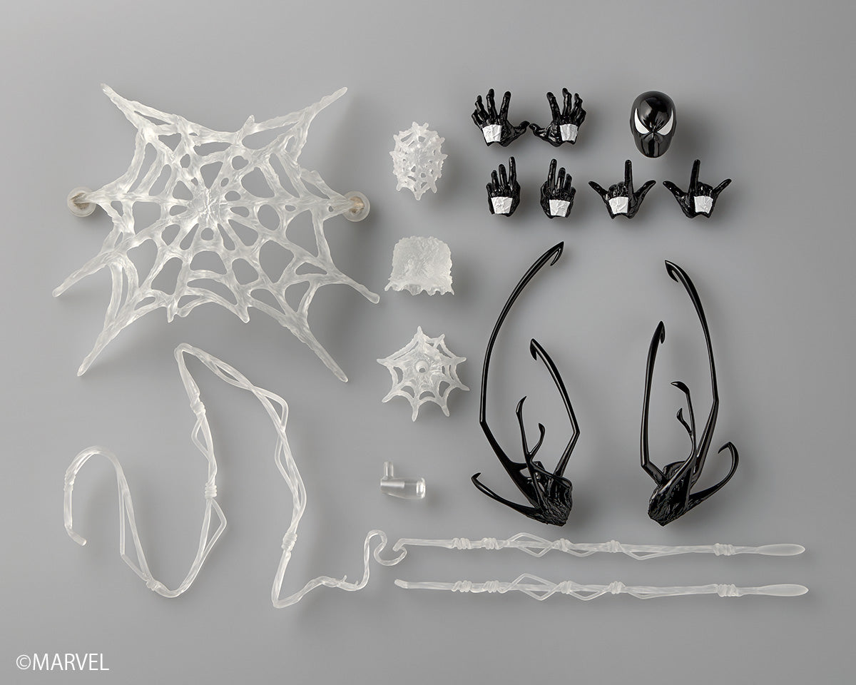 Revoltech Amazing Yamaguchi Symbiote Spider-Man Action Figure