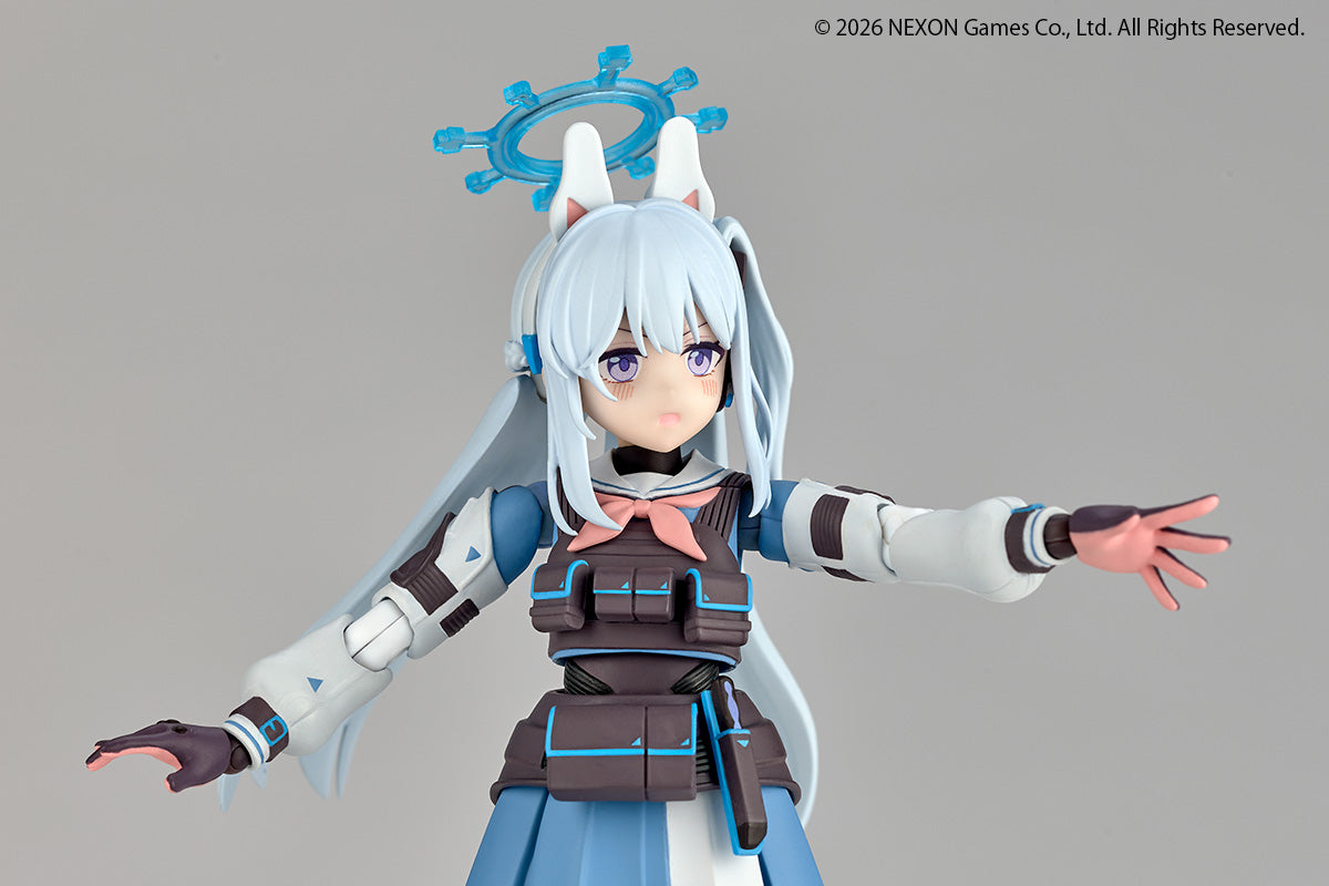 Kaiyodo Revoltech Miyako Blue Archive PVC Actionfigur 145mm