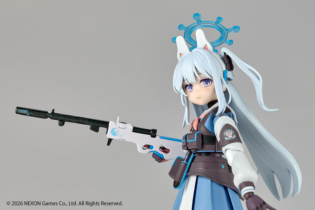 Kaiyodo Revoltech Miyako Blue Archive PVC Actionfigur 145mm