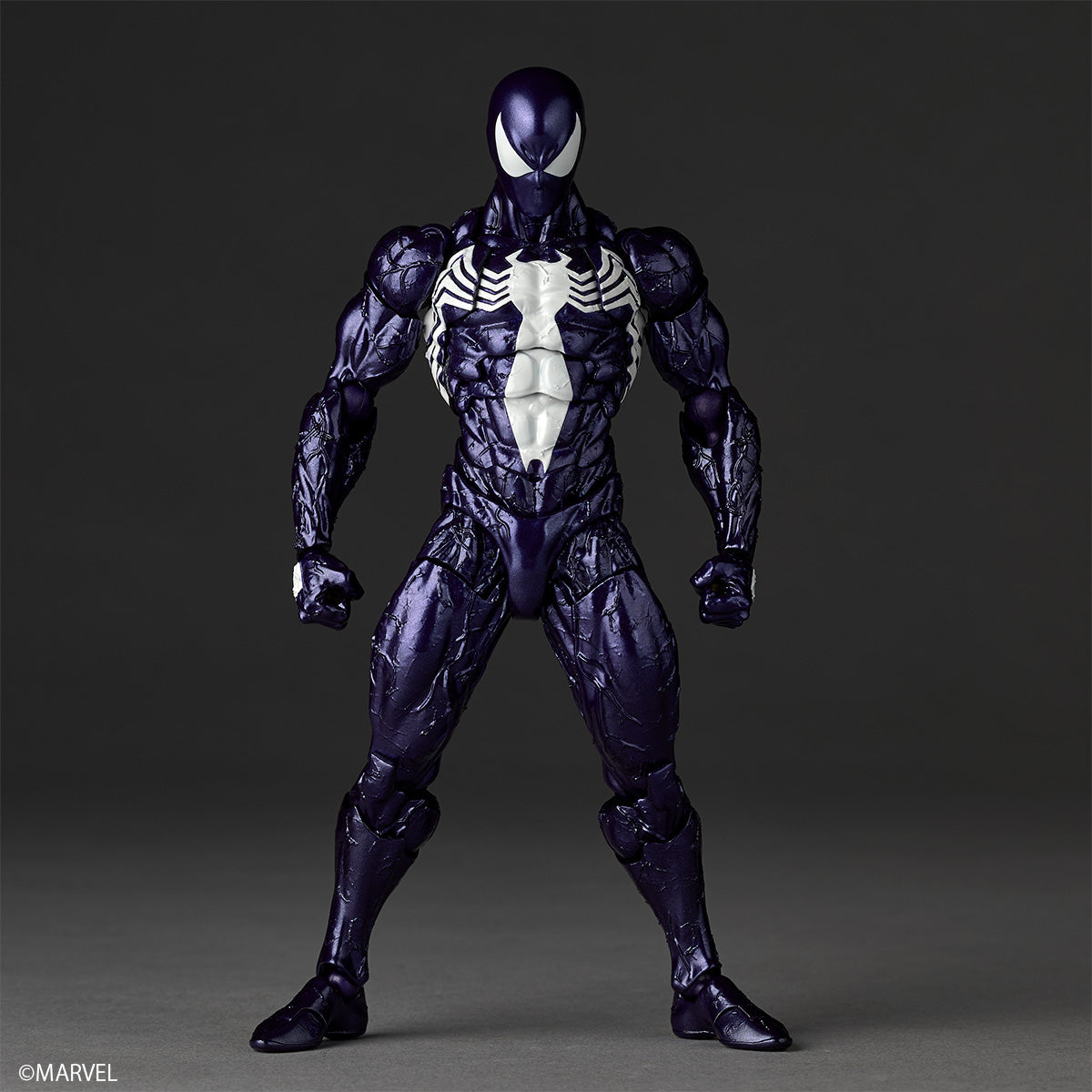 Kaiyodo Revoltech Amazing Yamaguchi Symbiote Spider-Man Violett Version Actionfigur