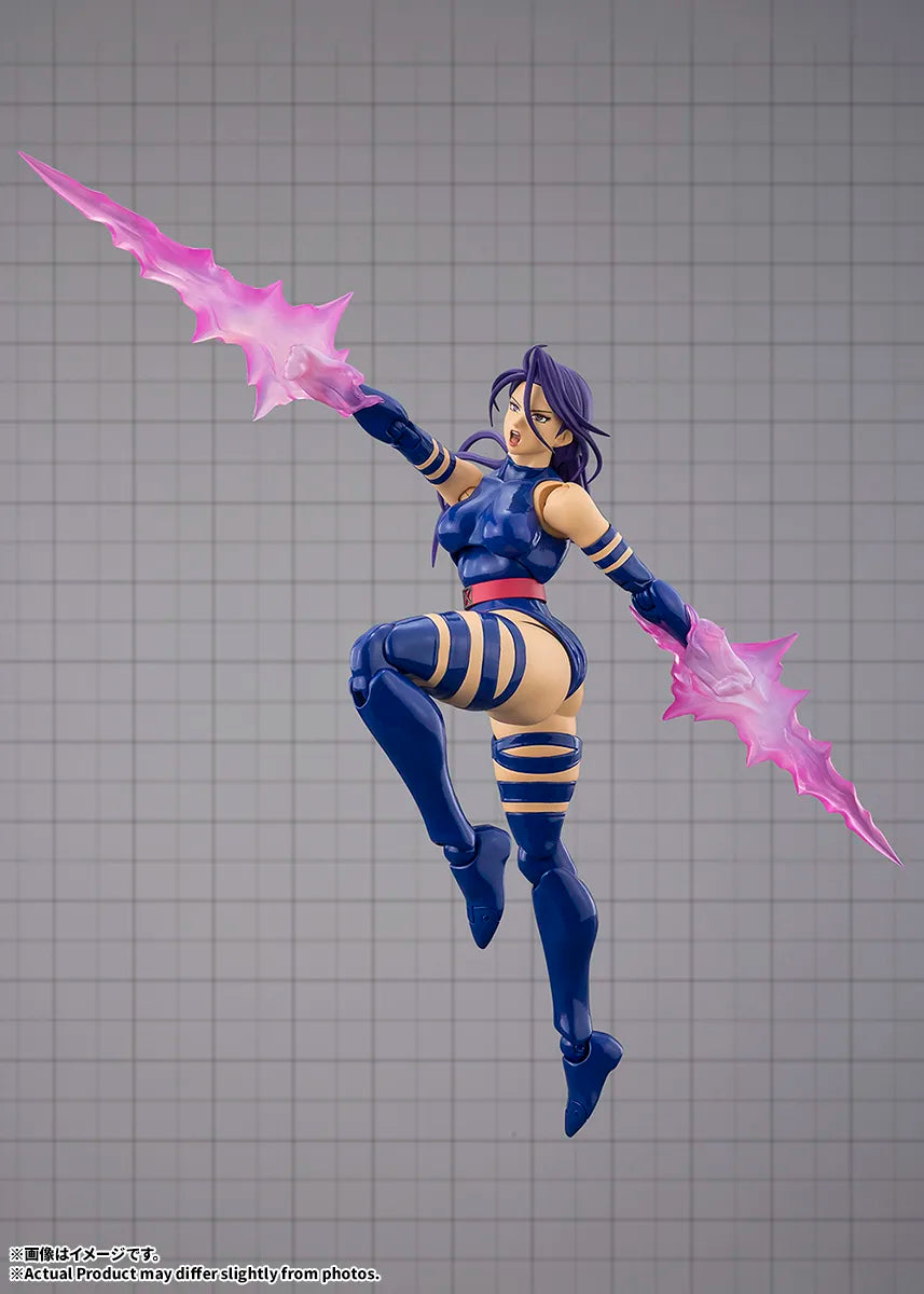S.H.Figuarts Psylocke Gamerverse Action Figure Marvel Collectible 155mm