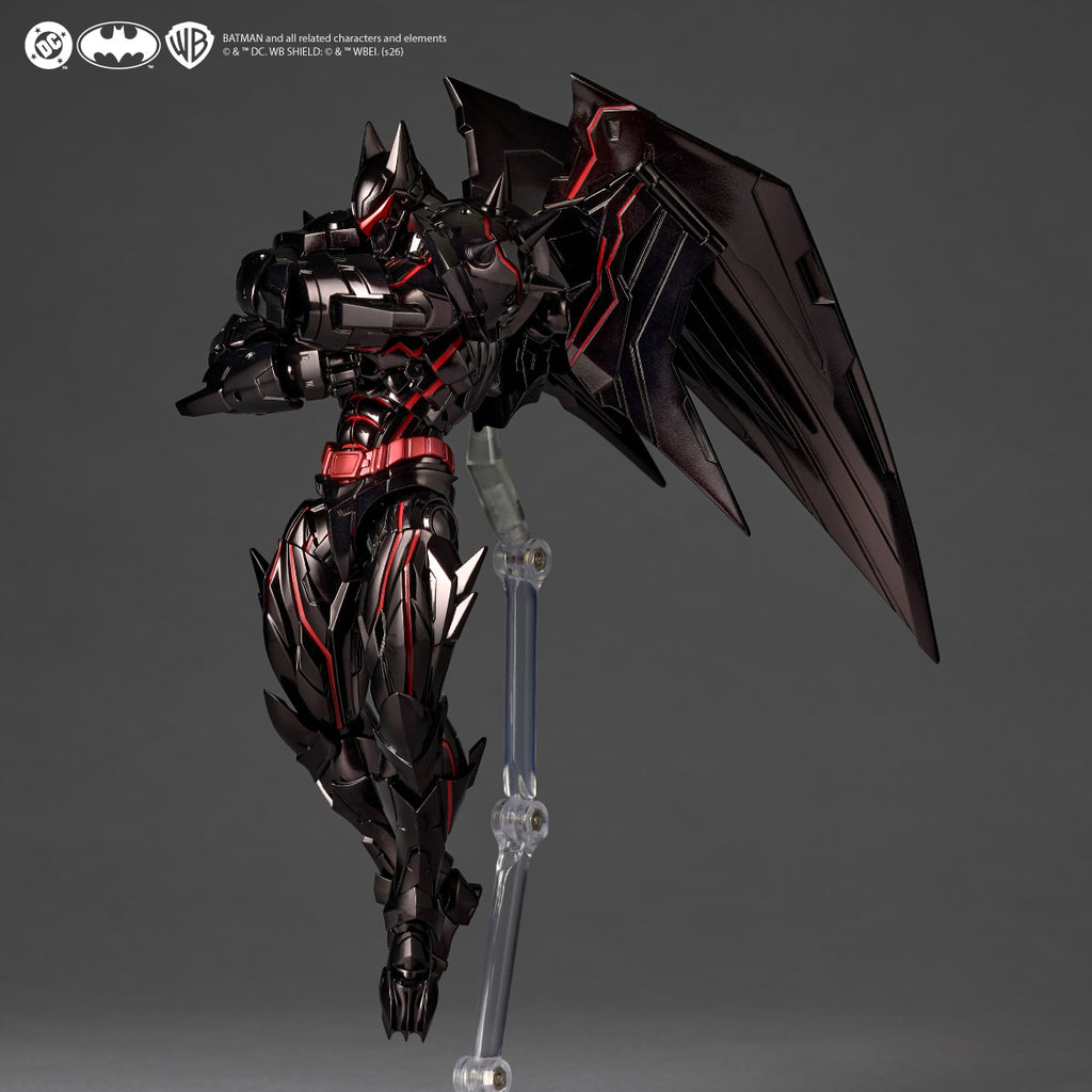 Kaiyodo Amazing Yamaguchi Hellbat Batman Actionfigur 190mm PVC Modell