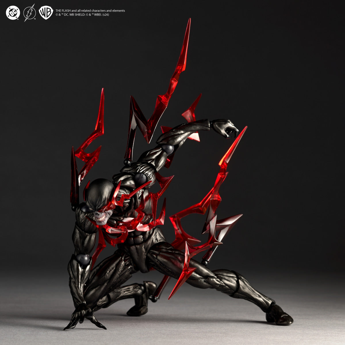 Kaiyodo Amazing Yamaguchi Black Flash DC Action Figure 170mm