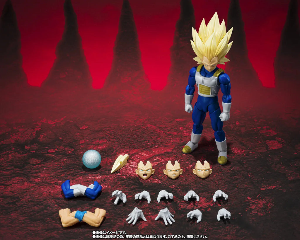 S.H.Figuarts Dragon Ball Daima Super Saiyan 3 Vegeta Action-Figur