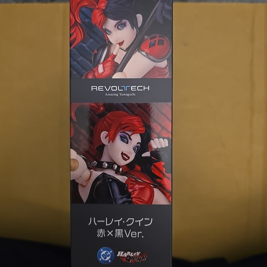 Kaiyodo Revoltech Amazing Yamaguchi Harley Quinn Actionfigur + Bonus