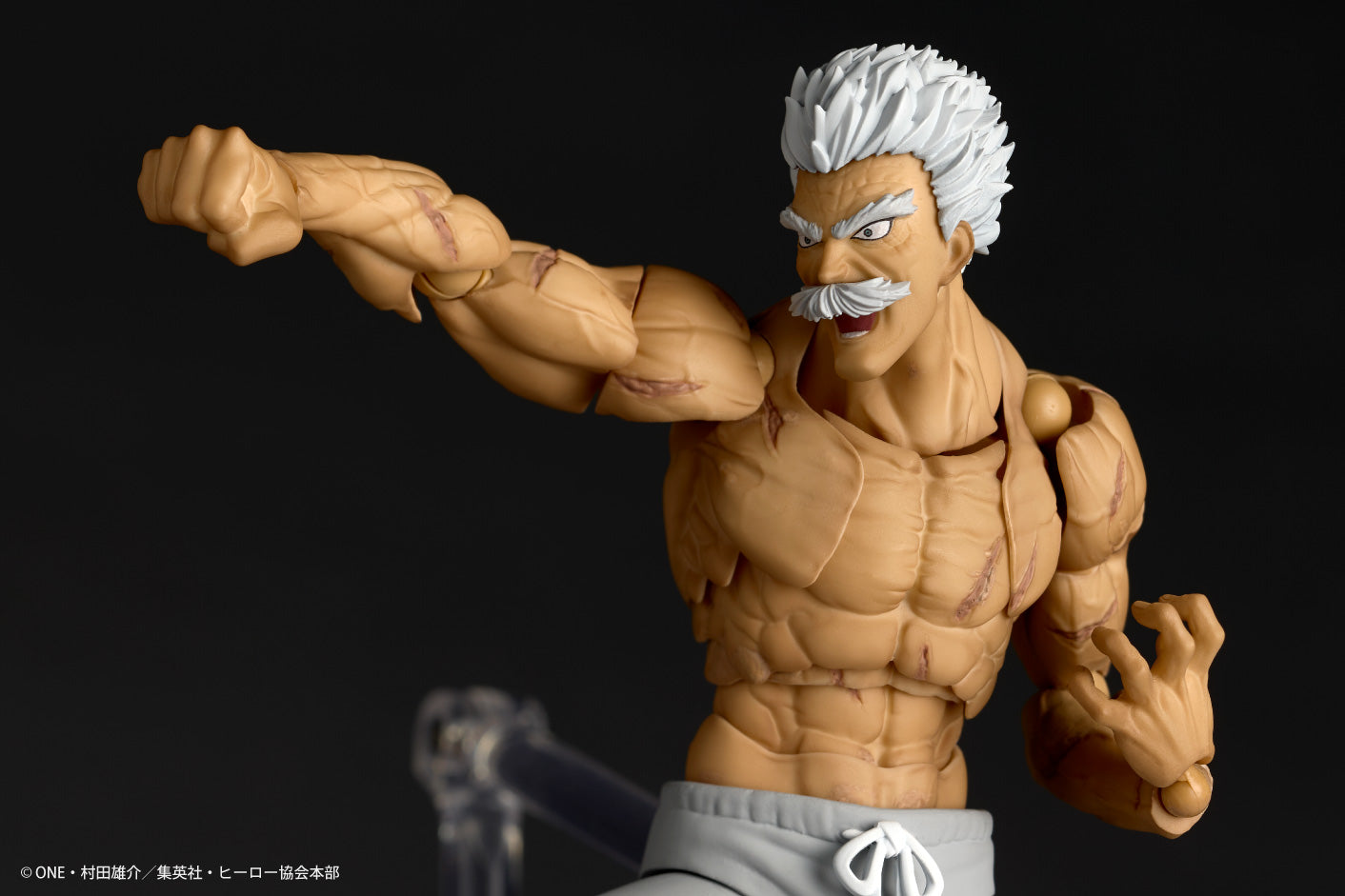 Kaiyodo Revoltech Amazing Yamaguchi Silver Fang Actionfigur 155mm