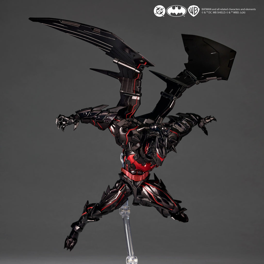 Kaiyodo Amazing Yamaguchi Hellbat Batman Actionfigur 190mm PVC Modell