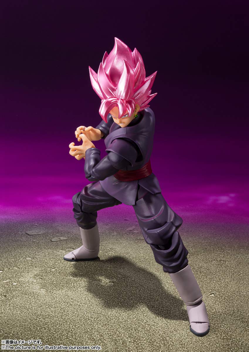 S.H. Figuarts Dragon Ball  Goku Black - Super Saiyan Rose Reissue Actionfigur