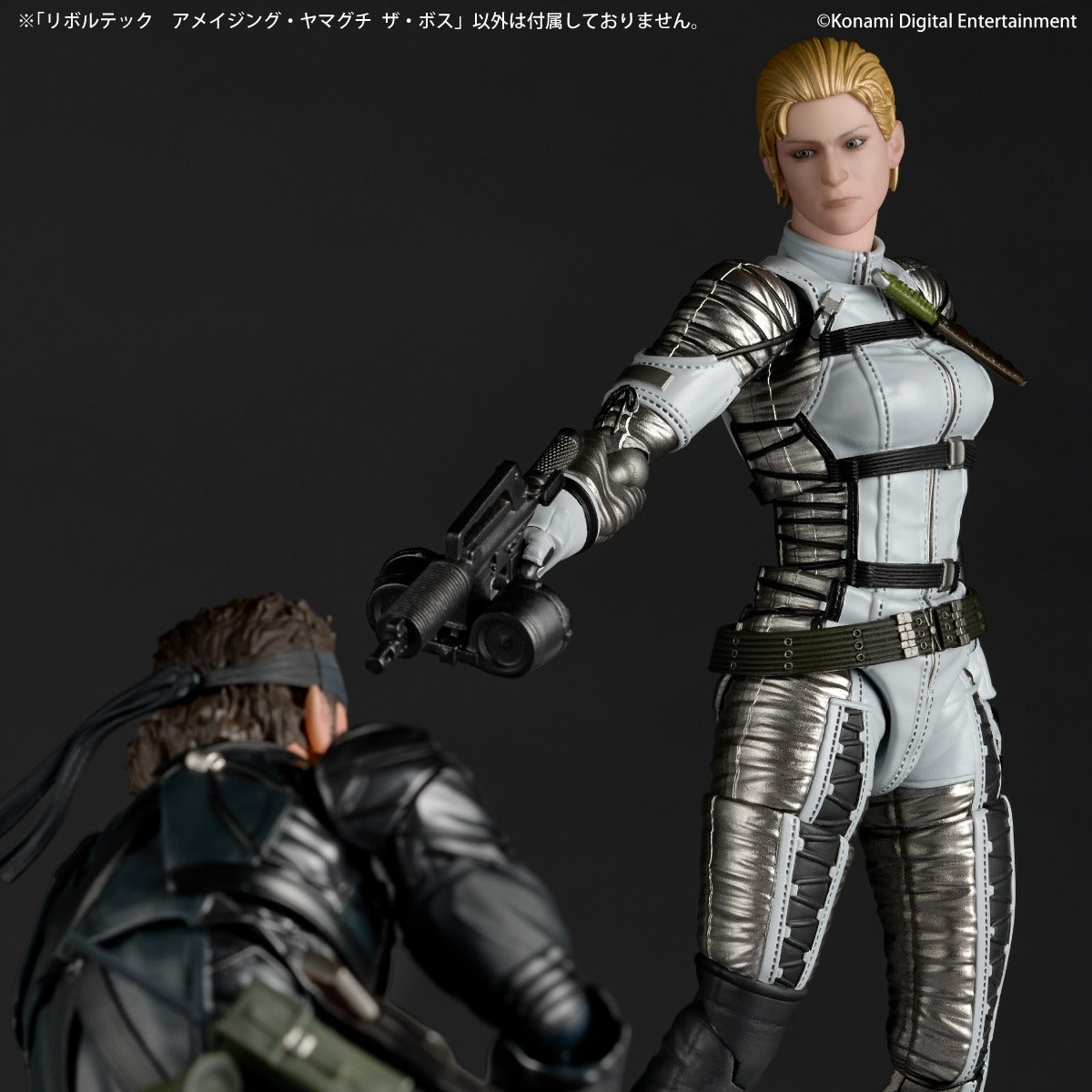 Kaiyodo Amazing Yamaguchi The Boss Actionfigur Metal Gear Solid Δ Snake Eater