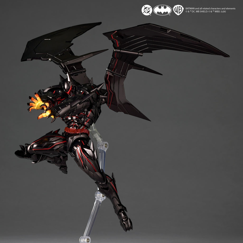 Kaiyodo Amazing Yamaguchi Hellbat Batman Actionfigur 190mm PVC Modell