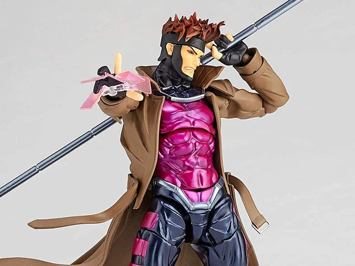 Amazing Yamaguchi Gambit No.012 Revoltech Marvel X-Men Actionfigur Orginal Neu
