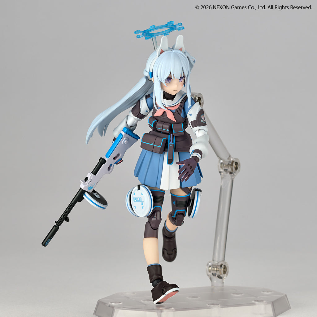 Kaiyodo Revoltech Miyako Blue Archive PVC Actionfigur 145mm