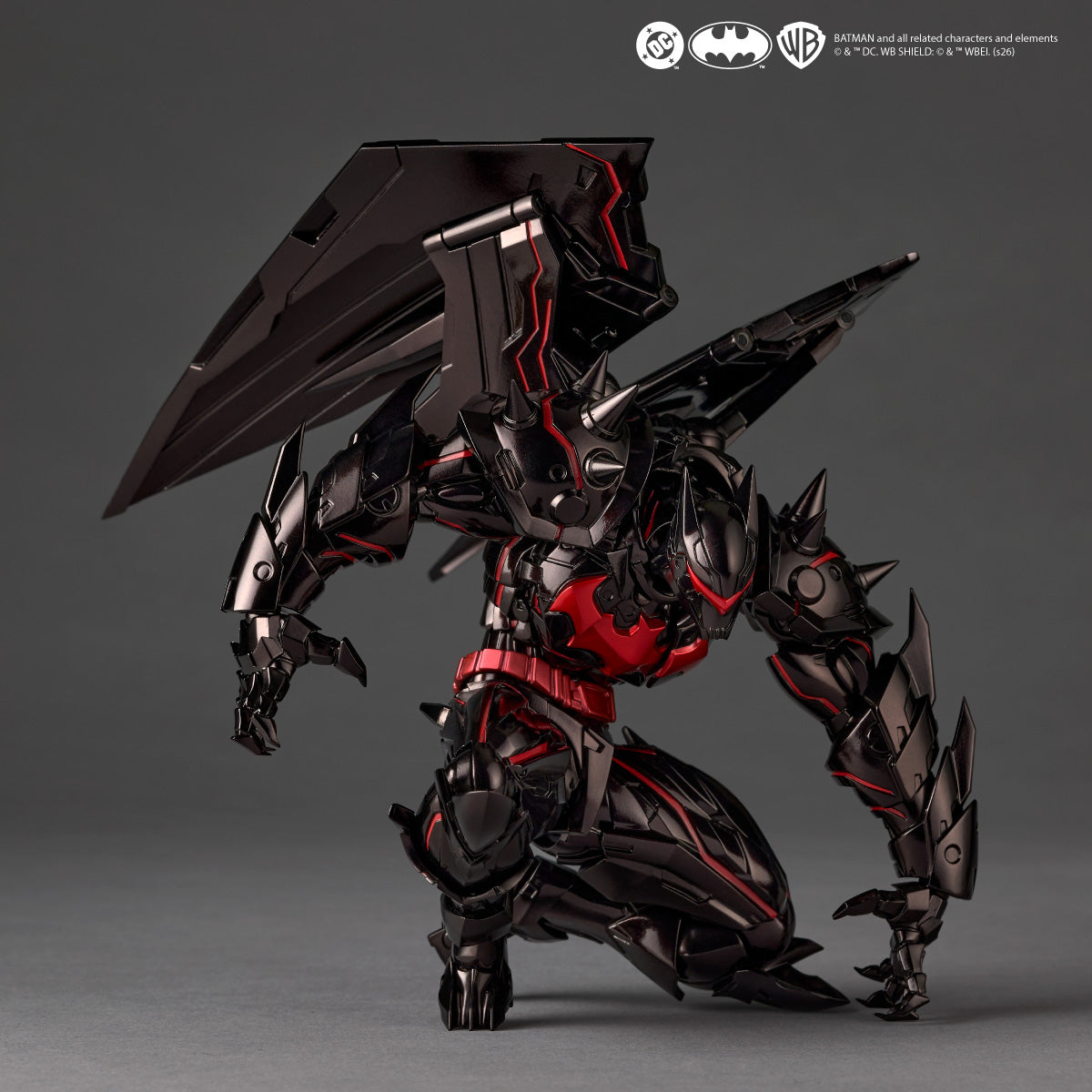 Kaiyodo Amazing Yamaguchi Hellbat Batman Actionfigur 190mm PVC Modell
