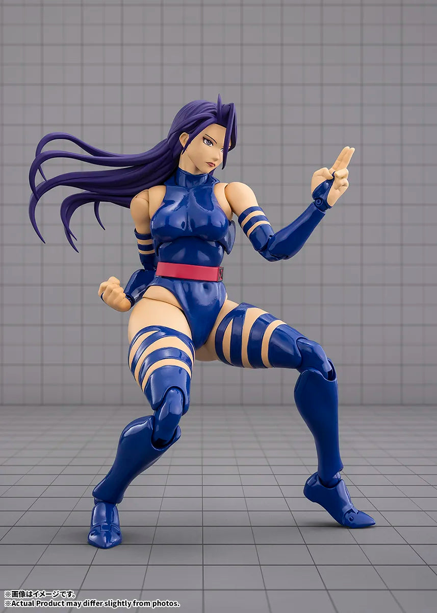 S.H.Figuarts Psylocke Gamerverse Action Figure Marvel Collectible 155mm