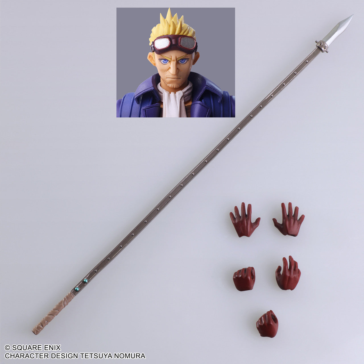 Final Fantasy VII Bring Arts Actionfigur Cid Highwind 15 cm SQUARE ENIX