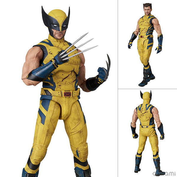 Medicom Toy MAFEX Nr. 291 Wolverine Damage Version Deadpool & Wolverine Actionfigur
