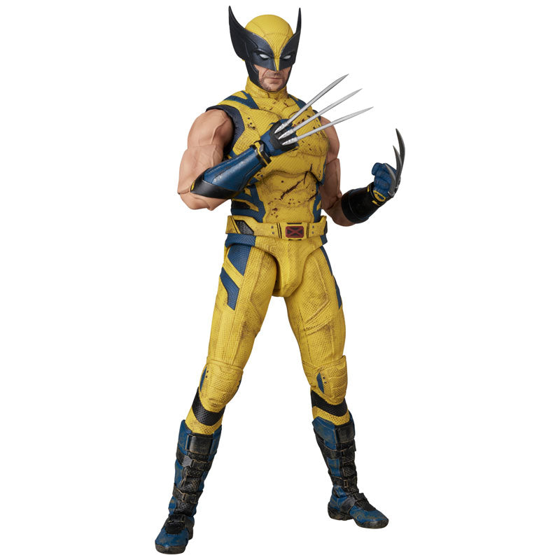 Medicom Toy MAFEX Nr. 291 Wolverine Damage Version Deadpool & Wolverine Actionfigur