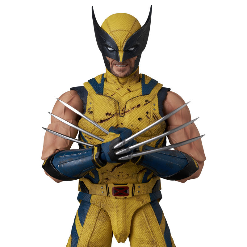 Medicom Toy MAFEX Nr. 291 Wolverine Damage Version Deadpool & Wolverine Actionfigur