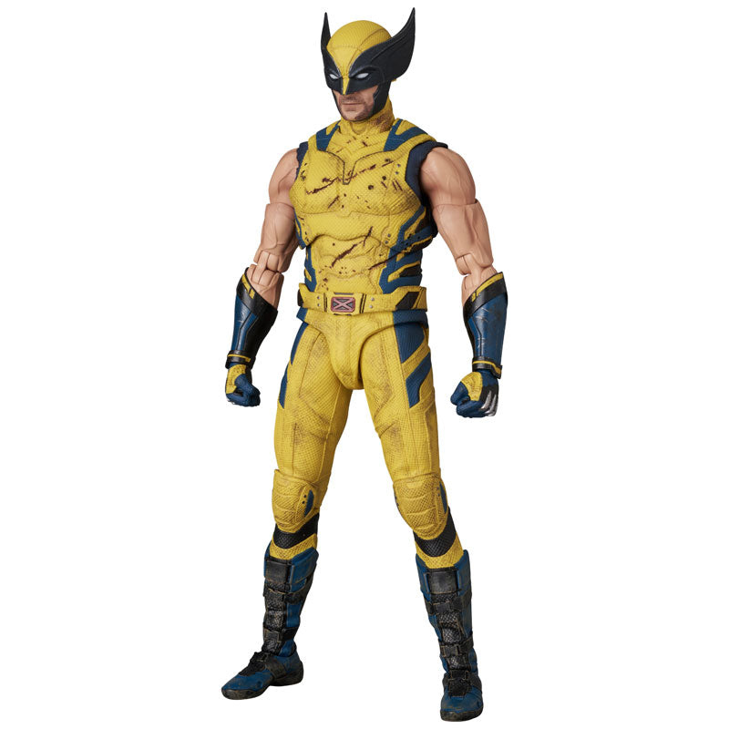 Medicom Toy MAFEX Nr. 291 Wolverine Damage Version Deadpool & Wolverine Actionfigur