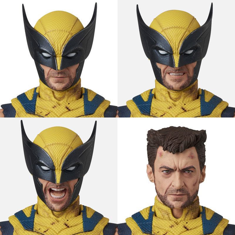 Medicom Toy MAFEX Nr. 291 Wolverine Damage Version Deadpool & Wolverine Actionfigur