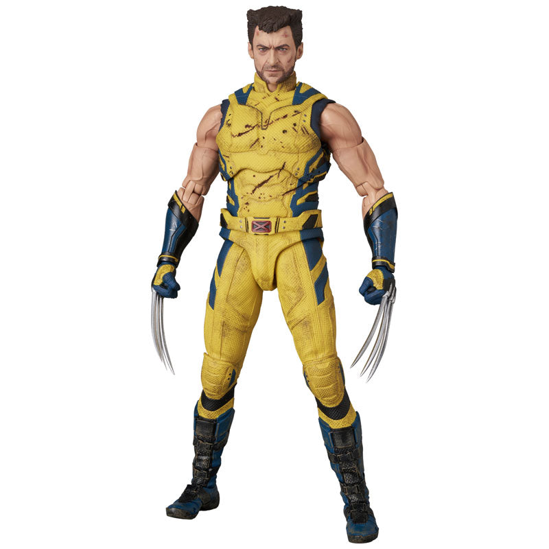 Medicom Toy MAFEX Nr. 291 Wolverine Damage Version Deadpool & Wolverine Actionfigur