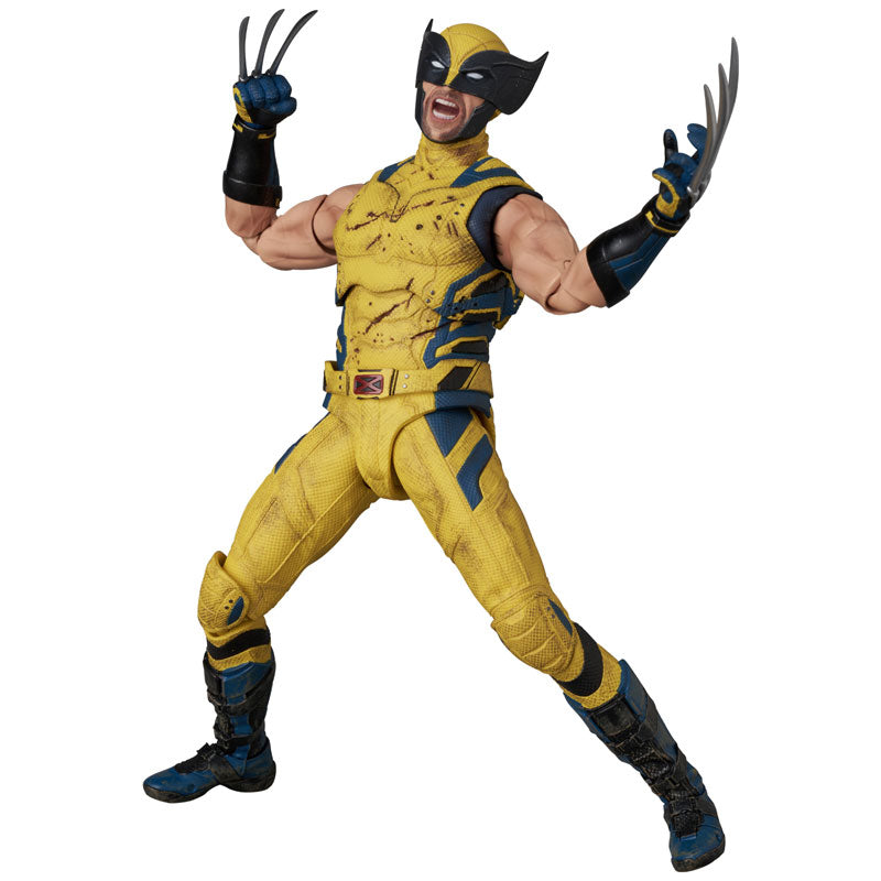 Medicom Toy MAFEX Nr. 291 Wolverine Damage Version Deadpool & Wolverine Actionfigur