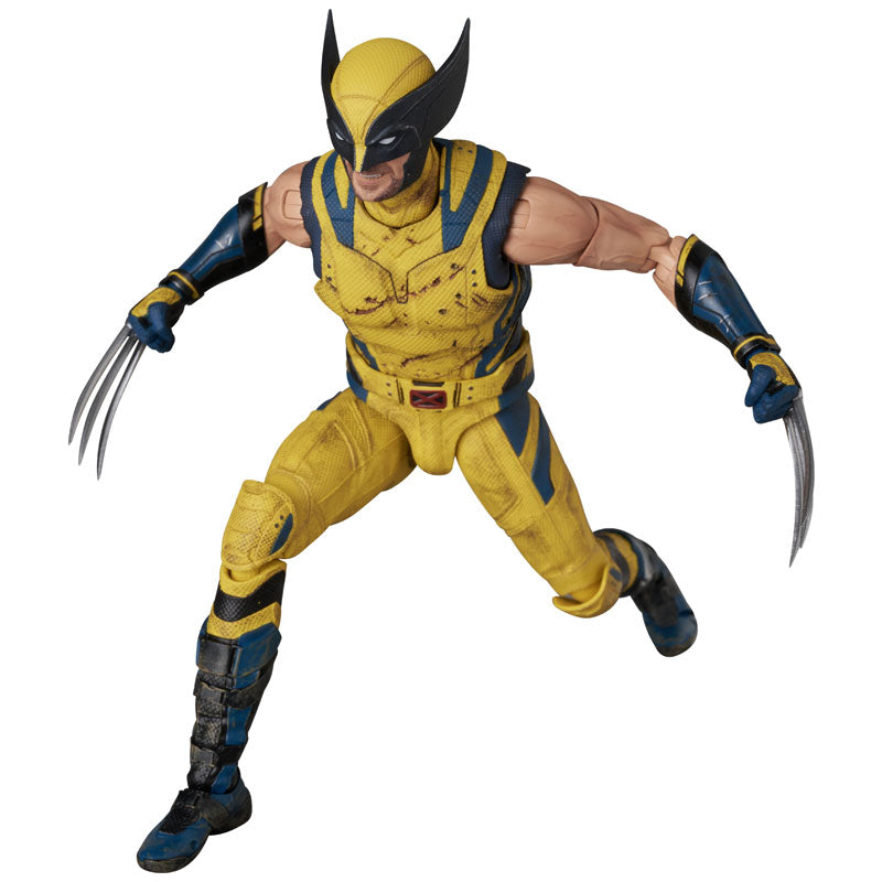 Medicom Toy MAFEX Nr. 291 Wolverine Damage Version Deadpool & Wolverine Actionfigur