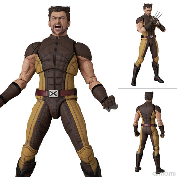 MAFEX No.297 Wolverine Brown Version Deadpool & Wolverine Actionfigur