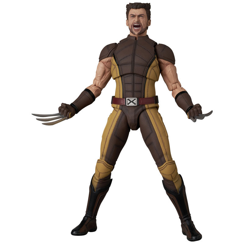 MAFEX No.297 Wolverine Brown Version Deadpool & Wolverine Actionfigur