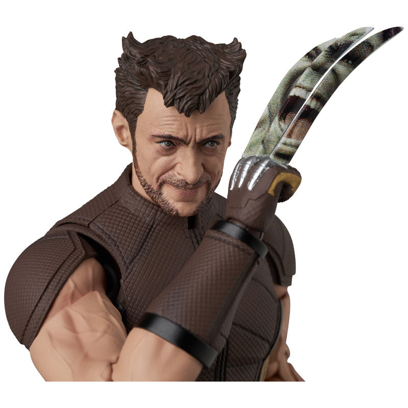 MAFEX No.297 Wolverine Brown Version Deadpool & Wolverine Actionfigur