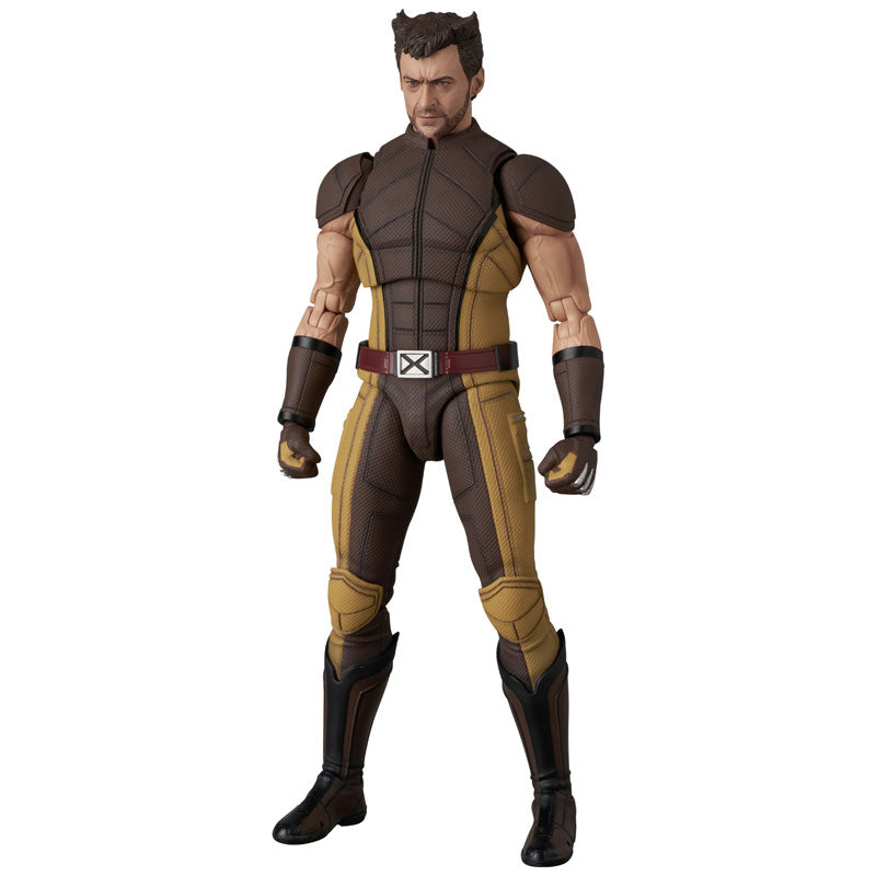 MAFEX No.297 Wolverine Brown Version Deadpool & Wolverine Actionfigur