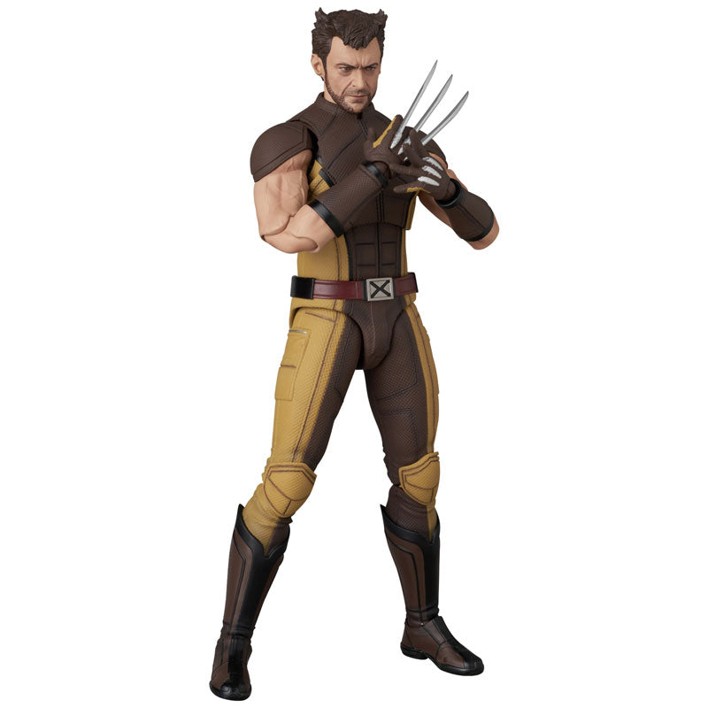 MAFEX No.297 Wolverine Brown Version Deadpool & Wolverine Actionfigur