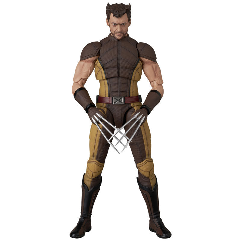 MAFEX No.297 Wolverine Brown Version Deadpool & Wolverine Actionfigur