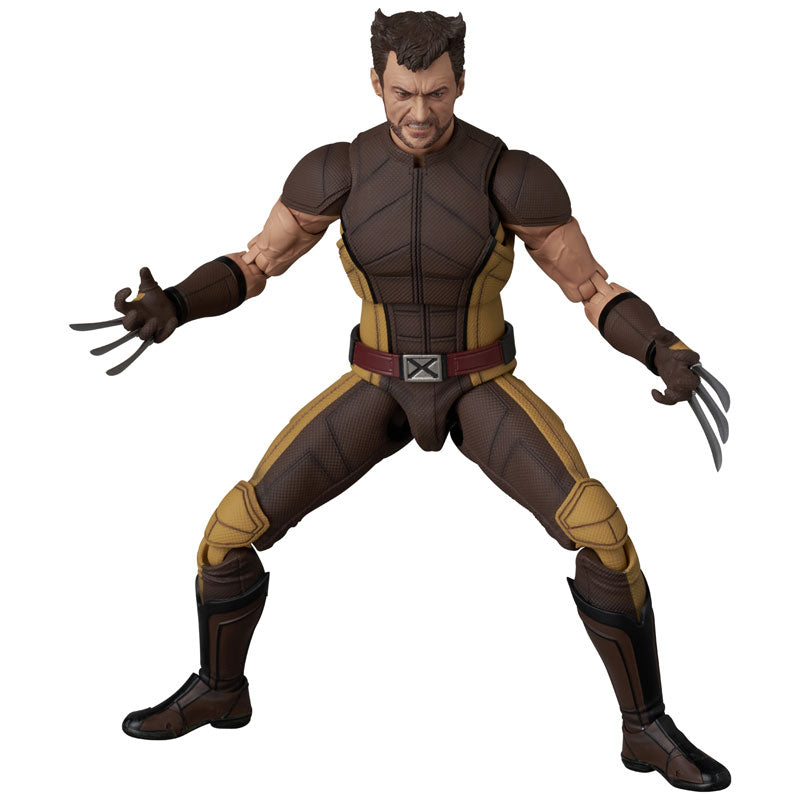 MAFEX No.297 Wolverine Brown Version Deadpool & Wolverine Actionfigur