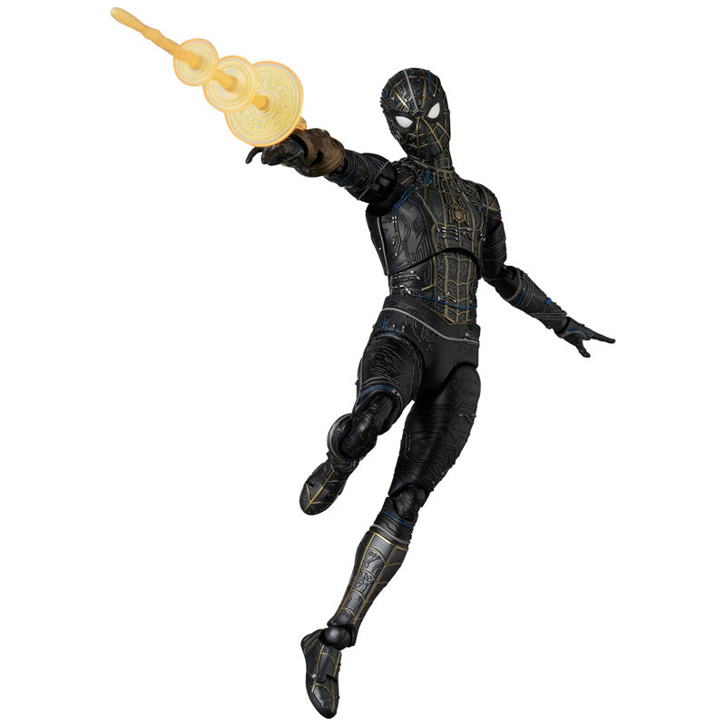 Medicom Toy MAFEX No.308 Spider-Man Black & Gold Suit Actionfigur