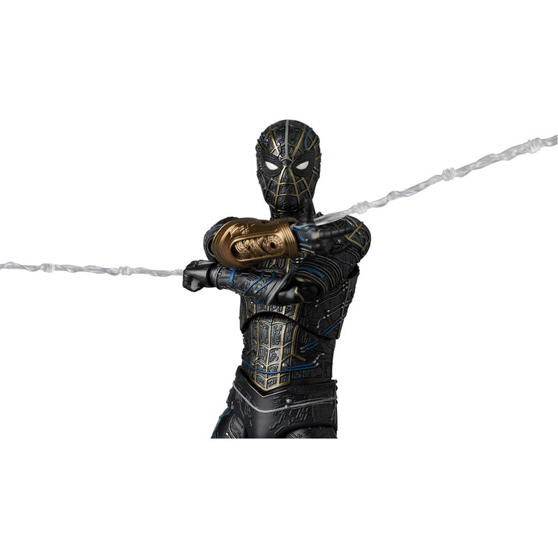 Medicom Toy MAFEX No.308 Spider-Man Black & Gold Suit Actionfigur